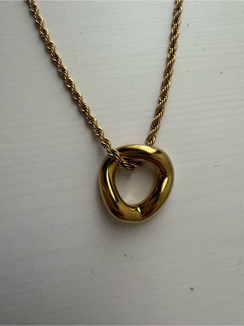 Hey Harper Float Necklace With Rope Chain